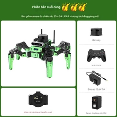 Robot Huaner ROS, một con nhện sinh học có thể lập trình sáu chân, có radar JetHexa lập bản đồ SLAM, định vị và nhận dạng hình ảnh.