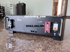 Lithium DEYE 51.2V-200Ah | Pin Lithium Deye SE-G10.2 áp thấp 2025 NEW ( Pin Deye Màu Đen )