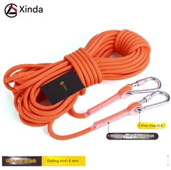 Dây leo núi ngoài trời dây phụ trợ làm việc trên cao dây an toàn gia đình dây chống mài mòn dây leo núi