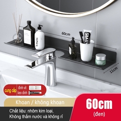 Kệ trên Lavabo ĐAIVIETBIG đựng đồ dùng phòng tắm hình chữ U gắn tường tiện dụng