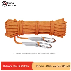 Dây an toàn chống mài mòn làm việc trên không lắp đặt điều hòa không khí dây an toàn có móc leo núi ngoài trời leo núi