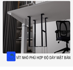 Kệ Treo CPU Gắn bàn Mới Nhất, Giá treo CPU, Giá Đỡ CPU Gắn Bàn, Giá Treo CPU Gắn Bàn (Có Thể Điều Chỉnh Độ Rộng 25 cm)