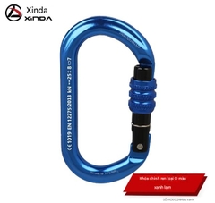 Móc khóa carabiner tự động khóa XINDA – sản phẩm chuyên dụng cho leo núi, làm việc trên cao, cứu hộ, thám hiểm và dã ngoại.