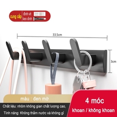 Móc treo đồ ĐAIVIETBIG gắn tường nhiều cách dùng tiện lợi cho nhà bếp/ nhà tắm/ nhà vệ sinh