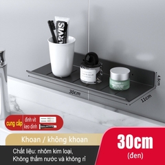 Kệ trên Lavabo ĐAIVIETBIG đựng đồ dùng phòng tắm hình chữ U gắn tường tiện dụng
