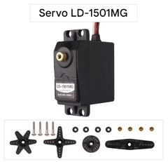 Động cơ servo kỹ thuật số Huaner PWM mô-men xoắn 6-60KG bánh răng kim loại cánh tay robot chống dừng có độ chính xác cao