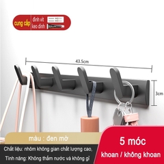 Móc treo đồ ĐAIVIETBIG gắn tường nhiều cách dùng tiện lợi cho nhà bếp/ nhà tắm/ nhà vệ sinh