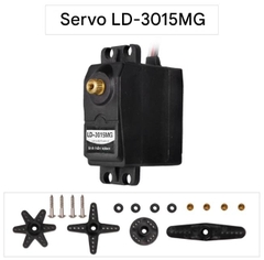 Động cơ servo kỹ thuật số Huaner PWM mô-men xoắn 6-60KG bánh răng kim loại cánh tay robot chống dừng có độ chính xác cao