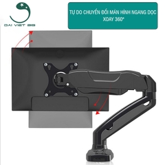 Giá treo màn hình máy tính KALOC - 27 inch Tải trọng 6.5Kg Mẫu mới 2023