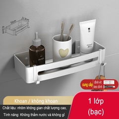 Kệ gắn góc tường ĐAIVIETBIG đựng đồ đa năng tiện lợi cho phòng tắm