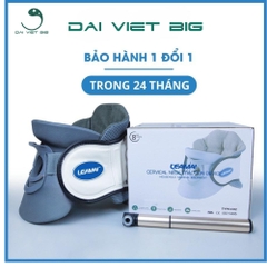 Đai Hơi Kéo Giãn Cột Sống Cổ LEAMAI [ BẢO HÀNH 24 LỖI 1 ĐỔI 1 ] Đai Kéo Cổ, Hỗ Trợ Chấn Thương Cổ, Thoái Hóa Đốt Sống Cổ