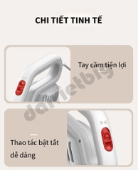 Máy hút bụi cầm tay Haier G16W, Hút bụi giường nệm, ô tô, lực hút 16.000Pa cao cấp