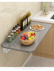 Bàn Gập 90° đa năng gắn tường, giá đỡ sơn tĩnh điện, đầy đủ phụ kiện keo và ốc vít treo tường chịu tải 50kg