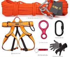 Dây cáp thép dày, dây thoát hiểm khẩn cấp, dây cứu hộ, thiết bị cứu sinh thoát hiểm nhà cao tầng, thang thoát hiểm nhà cao