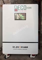 Pin Lithium ECOHOME | 51.2V - 314AH - 16KWH | Bảo Hành 5 năm