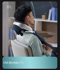 Máy Massage Cổ Vai Gáy PHILIPS PPM3205N - mô phỏng massage như các đầu ngón tay 2025