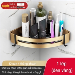 Kệ gắn góc tường ĐAIVIETBIG đựng đồ đa năng tiện lợi cho phòng tắm