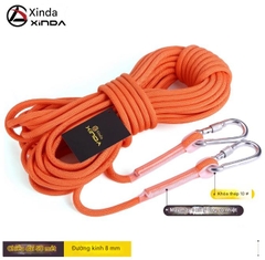 Dây leo núi ngoài trời dây phụ trợ làm việc trên cao dây an toàn gia đình dây chống mài mòn dây leo núi