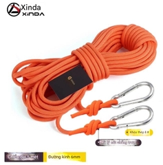 Dây leo núi ngoài trời dây phụ trợ làm việc trên cao dây an toàn gia đình dây chống mài mòn dây leo núi