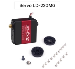 Động cơ servo kỹ thuật số Huaner PWM mô-men xoắn 6-60KG bánh răng kim loại cánh tay robot chống dừng có độ chính xác cao