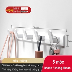 Móc treo đồ ĐAIVIETBIG gắn tường nhiều cách dùng tiện lợi cho nhà bếp/ nhà tắm/ nhà vệ sinh