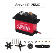Động cơ servo kỹ thuật số Huaner PWM mô-men xoắn 6-60KG bánh răng kim loại cánh tay robot chống dừng có độ chính xác cao