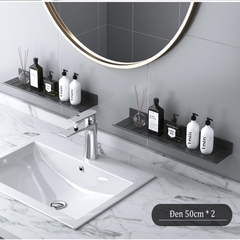 Kệ trên Lavabo ĐAIVIETBIG đựng đồ dùng phòng tắm hình chữ U gắn tường tiện dụng