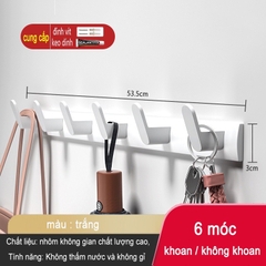 Móc treo đồ ĐAIVIETBIG gắn tường nhiều cách dùng tiện lợi cho nhà bếp/ nhà tắm/ nhà vệ sinh