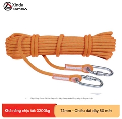 Dây an toàn chống mài mòn làm việc trên không lắp đặt điều hòa không khí dây an toàn có móc leo núi ngoài trời leo núi