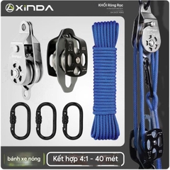 Bộ Ròng rọc Nâng Đa Năng Tự Khóa Ngoài trời XINDA (XINDA Outdoor Equipment).