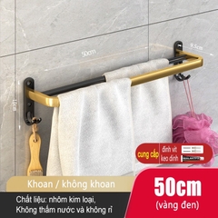 Kệ để đồ dùng ĐAIVIETBIG phòng tắm gắn tường không cần khoan thiết kế sang trọng với nhiều loại tùy chọn