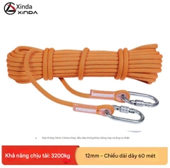 Dây an toàn chống mài mòn làm việc trên không lắp đặt điều hòa không khí dây an toàn có móc leo núi ngoài trời leo núi