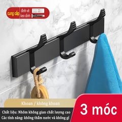 Móc treo đồ ĐAIVIETBIG gắn tường nhiều cách dùng tiện lợi cho nhà bếp/ nhà tắm/ nhà vệ sinh