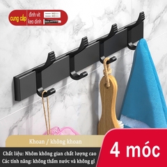 Móc treo đồ ĐAIVIETBIG gắn tường nhiều cách dùng tiện lợi cho nhà bếp/ nhà tắm/ nhà vệ sinh