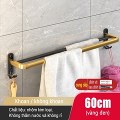 Kệ để đồ dùng ĐAIVIETBIG phòng tắm gắn tường không cần khoan thiết kế sang trọng với nhiều loại tùy chọn