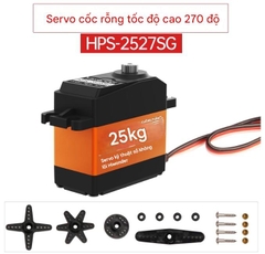 Động cơ servo kỹ thuật số Huaner PWM mô-men xoắn 6-60KG bánh răng kim loại cánh tay robot chống dừng có độ chính xác cao