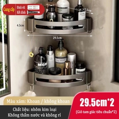 Kệ ĐAIVIETBIG gắn tường giữ khăn đa năng không cần khoan