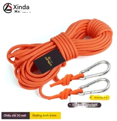 Dây leo núi ngoài trời dây phụ trợ làm việc trên cao dây an toàn gia đình dây chống mài mòn dây leo núi