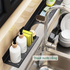 Kệ trên Lavabo ĐAIVIETBIG đựng đồ dùng phòng tắm hình chữ U gắn tường tiện dụng