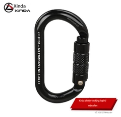 Móc khóa carabiner tự động khóa XINDA – sản phẩm chuyên dụng cho leo núi, làm việc trên cao, cứu hộ, thám hiểm và dã ngoại.