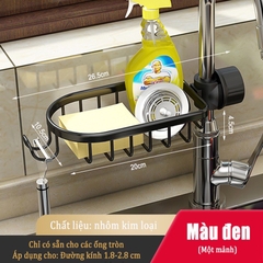 Giá đỡ ĐAIVIETBIG bằng nhôm gắn bồn rửa chén đựng đồ dùng tiện lợi cho nhà bếp