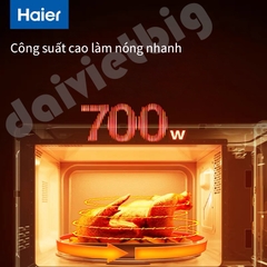 Lò Vi Sóng Haier HW-M20T1W Phong Cách Hiện Đại Dung Tích 20L Công Suất 700W Hàng Chính Hãng Bảo Hành 12 Tháng