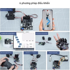 Bộ điều khiển servo 6 kênh nguồn mở tương thích với STM32/Arduino/bo mạch chủ điều khiển cánh tay robot 51