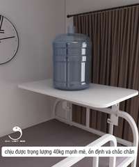 Bàn gấp gắn giường ký túc xá thông minh, chịu lực 40kg mạnh mẽ, ổn định và chắc chắn