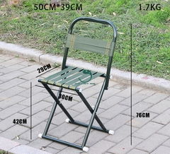 [Ghế] xếp lưng thấp kiểu dã ngoại [Ghế] xếp cho quán Trà Chanh, Cafe, Câu Cá, có thể tháo lắp bỏ balo rất tiện lợi