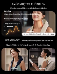 Máy Massage Cổ Vai Gáy PHILIPS PPM3205N - mô phỏng massage như các đầu ngón tay 2025