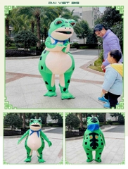 Mascot hoá trang Ếch