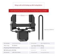 Thanh dẫn hướng Huaner Bionic Cơ khí Móng vuốt 500g Lực nắm Thanh kéo Cấu trúc truyền động Cánh tay robot Kẹp