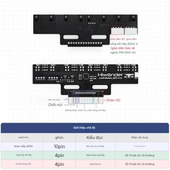 Cảm biến hồng ngoại theo dõi 8 hướng Huaner, robot thông minh tránh chướng ngại vật và mô-đun theo dõi 8 hướng