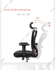 Ghế công thái học ergonomic Sihoo M18/M18 có gác chân